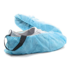BF000392 Sovrascarpe ESD usa e getta azzurri, 100 pezzi