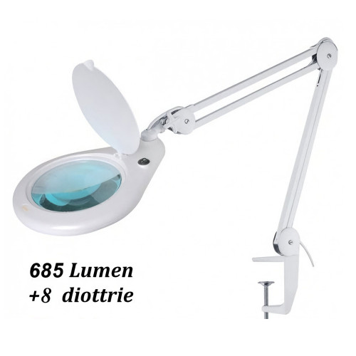 TP246 LED lamp with 8 diopter lens