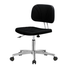G231 ESD chair 420-550MM in polyurethane with wheels