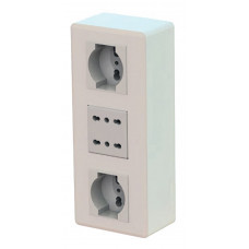 BF937.174/100 Electrical Distribution Box 2 + 2 Sockets