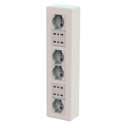 BF937.175/100 Electrical Distribution Panel 4 + 4 Sockets BF937.175/100 Electrical Distribution Panel 4 + 4 Sockets
