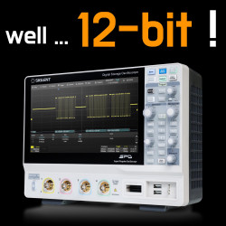 SIGLENT SDS2000X HD Introduction, 12-bit Res Digital Storage Oscilloscope Series