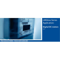 ZES ZIMMER Digital DC Meter Testing with LMG600 Series