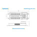 Cambrionix MultiCharger14-2.4A Caricatore desktop Hub USB 2.0 con 14 porte da 2.4A