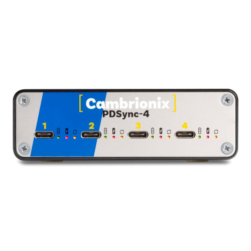 Cambrionix PDSync-C4 4 Ports USB-C Programmable USB Hub