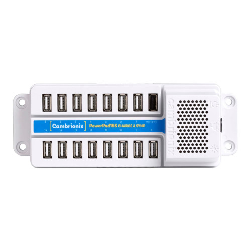 Cambrionix PowerPad15S 15 Ports USB 2.0 Charge and Sync Hub