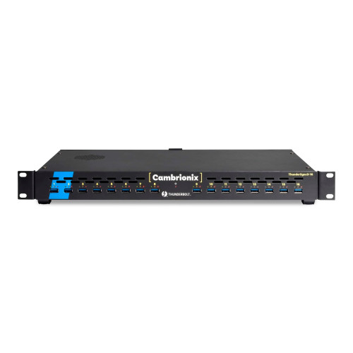 Cambrionix ThunderSync3-16 16 Ports Thunderbolt 3 USB 3 Hub