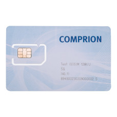 COMPRION 10732000 128K/J 5G Test (U)SIM - 2FF, 3FF, 4FF