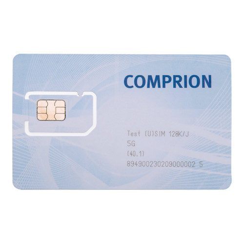 COMPRION 10732000 128K/J 5G Test (U)SIM - 2FF, 3FF, 4FF COMPRION 10732000 128K/J 5G Test (U)SIM - 2FF, 3FF, 4FF