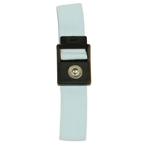 Desco Europe 229860 ECONO WRISTBAND, ADJ, 4MM SNAP, CLOTH, BLUE/BLACK Desco Europe 229860 ECONO WRISTBAND, ADJ, 4MM SNAP, CLOTH, BLUE/BLACK