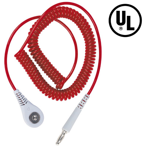 Desco Europe 60262 CORD, COILED, RUBY, JEWEL, BANANA, 1.8M 4MM Desco Europe 60262 CORD, COILED, RUBY, JEWEL, BANANA, 1.8M 4MM