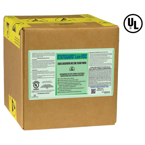 Desco Europe 10551 Finish, Floor, Statguard, LOW VOC, 19l Desco Europe 10551 Finish, Floor, Statguard, LOW VOC, 19l