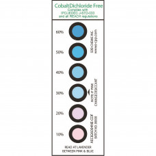 Desco Europe 204503 HIC CARD, 6 SPOT, 10%-60%, Co DICHLORIDE FREE, TIN OF 200