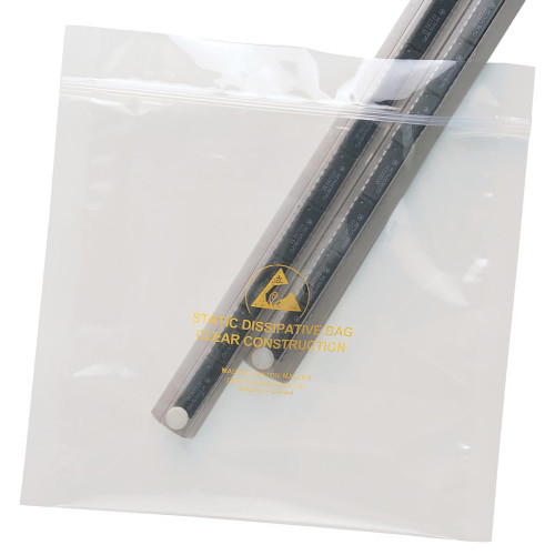 Desco Europe 13879 BAG, STATFREE, CLEAR, ZIP, 76MM x 127MM, 100 PK Desco Europe 13879 BAG, STATFREE, CLEAR, ZIP, 76MM x 127MM, 100 PK