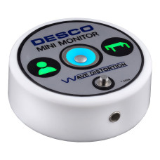 Desco Europe 19342 Mini Monitor with 4mm ParkSnap, with Universal Power Adapter
