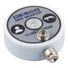 Desco Europe 19343 Mini Monitor with 10mm ParkSnap and Snap Adapter, with Universal Power Adapter