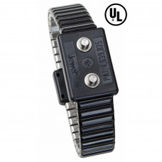 Desco Europe 60712 WRISTBAND, JEWEL, METAL, SML, DUAL,ONYX, 4MM