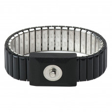 Desco Europe 2207 WRIST BAND, METAL, LARGE, WITH 4MM STUD