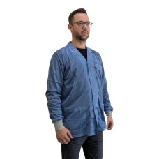 Desco Europe 221468 Smock, Jacket, Cuffs, Blue, 5x-large