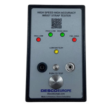 Desco Europe 222562 TESTER, WRIST STRAP, HI-SPEED/ HI-ACCURACY, AC VERSION