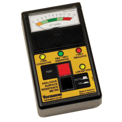 Desco Europe 222637 ANALOGUE SURFACE RESISTANCE METER ONLY Desco Europe 222637 ANALOGUE SURFACE RESISTANCE METER ONLY