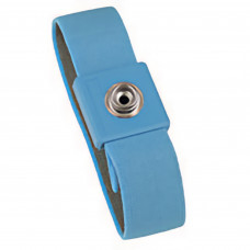 Desco Europe 229750 WRISTBAND, ELASTIC ADJUSTABLE, 10MM, LIGHT BLUE