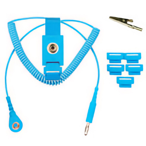 Desco Europe 229875 ERGOBAND WRIST STRAP, BLUE, 1.8M, 10MM SNAP Desco Europe 229875 ERGOBAND WRIST STRAP, BLUE, 1.8M, 10MM SNAP