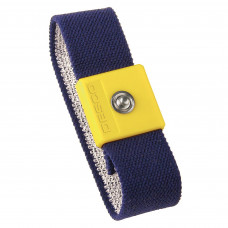 Desco Europe 229970 Wristband, Elastic adjustable, 4mm, dark blue