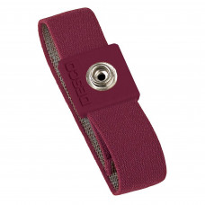 Desco Europe 229982 Wristband, Elastic Adjustable, 10mm, Red