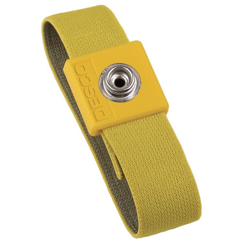 Desco Europe 229984 WRISTBAND, ELASTIC ADJUSTABLE,  10MM, YELLOW