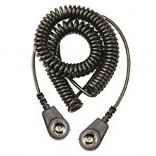 Desco Europe 230240 CORD, COILED, 2M, 10MM SOCKET/ 10MM SOCKET, 0 MEG