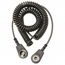 Desco Europe 230260 CORD, COILED, 2M, 10MM SOCKET/ 4MM SOCKET