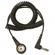 Desco Europe 230290 CORD, COILED,1.8M, BLACK, 10MM