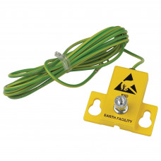 Desco Europe 231425 BRACKET, EARTH FACILITY, M5 BINDING POST, 0 MEG