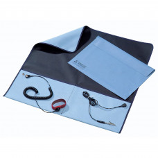 Desco Europe 231610 KIT, FIELD SVC, PORTABLE, BLUE /BLACK, 0.6Mx0.6M, 2 POCKETS