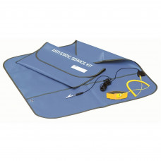 Desco Europe 231616 Field Service Kit, Blue w/2Pockets, Heavy Duty, 0.55m x 0.59m