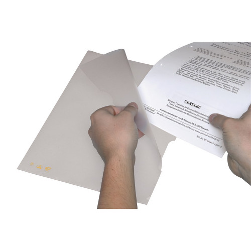 Desco Europe 238775 DISSIPATIVE, HOLDER, DOCUMENT, A4, 2-SIDE OPEN, 100/PK Desco Europe 238775 DISSIPATIVE, HOLDER, DOCUMENT, A4, 2-SIDE OPEN, 100/PK