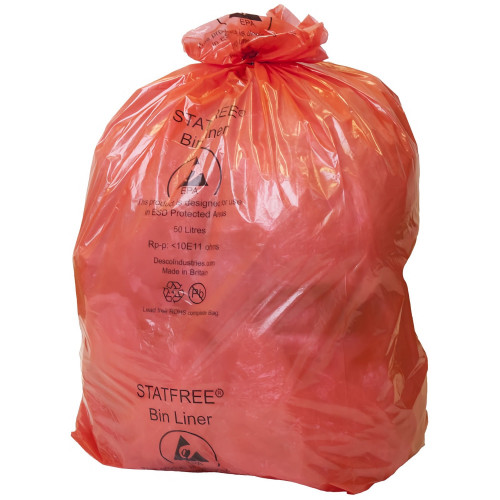 Desco Europe 239245 Antistatic Waste Bags, 100 pcs. 110l Desco Europe 239245 Antistatic Waste Bags, 100 pcs. 110l