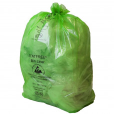 Desco Europe 239240 Antistatic Waste Bags, 100 pcs. 110l
