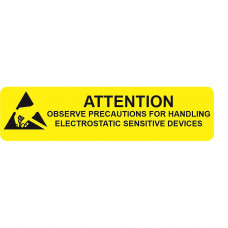 Desco Europe 242145 LABEL, SUSCEPTIBILITY, 13MM x 45MM, ROLL OF 1000