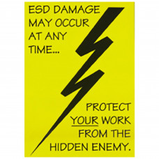 Desco Europe 248100 POSTER, ESD AWARENESS, 420MM x 592MM, SET OF 5