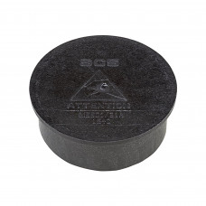 Desco Europe 34222 CIRCULAR CONDUCTIVE CONNECTOR COVER, M5501/31A-1540, 500/CS