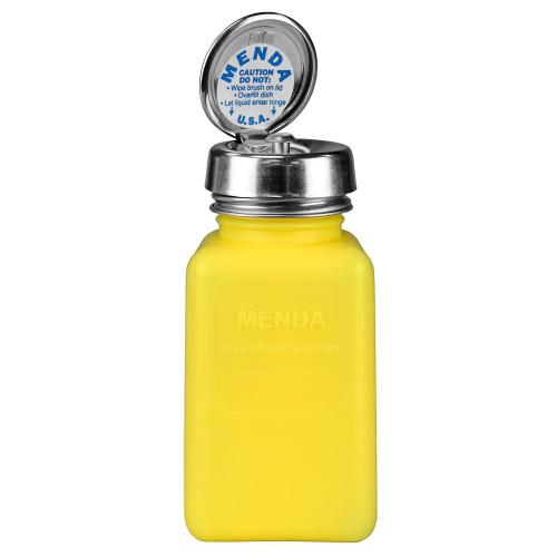 Desco Europe 35267 PURE-TOUCH, YELLOW, DURASTATIC SQUARE, HDPE, 180ML