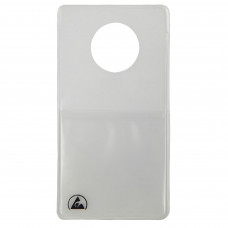 Desco Europe 35393 ESD BOTTLE HANG TAG WITH HOLE, 10 PACK