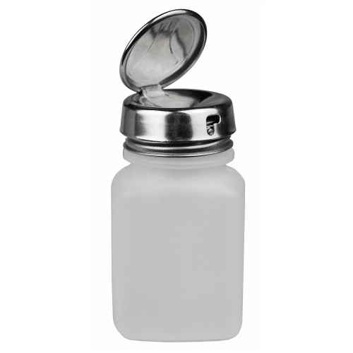 Desco Europe 35701 TAKE-ALONG, LOCKING, HDPE, SS, NATURAL, SQUARE, 60ML