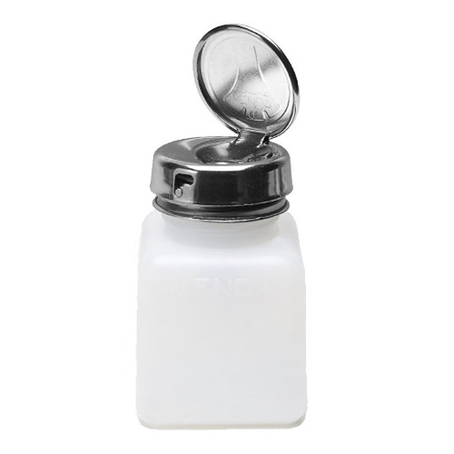 Desco Europe 35702 TAKE-ALONG, LOCKING, HDPE, SS, NATURAL, SQUARE, 120 ML