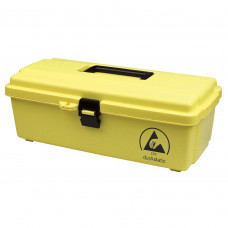 Desco Europe 35870 TOOL BOX, DISSIPATIVE, YELLOW