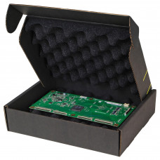 Desco Europe 37036 CIRCUIT BOARD SHIPPER W/BLACK FOAM 267 X 216 X 64MM