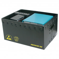 Desco Europe 39104 STORAGE CONTAINER, PLASTEK, 581 X 327 X 464 MM