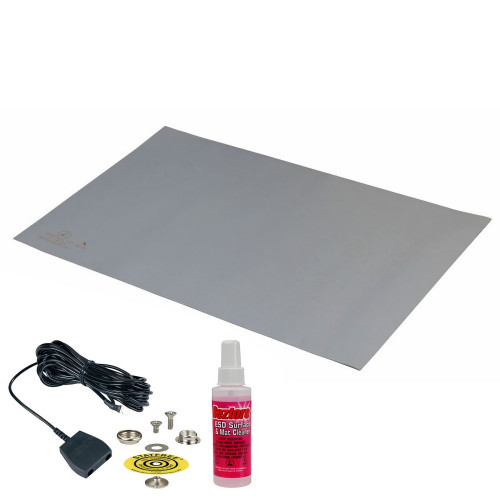 Desco Europe 42557 MAT, STATFREE, Z2, 3-LAYER, GREY, 3.2MM x 0.9M x 1.8M